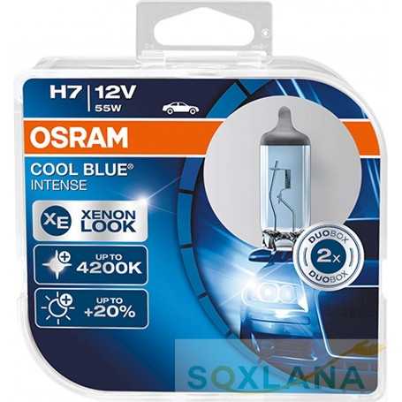 Lampe de phare halogène - OSRAM COOL BLUE INTENSE H7