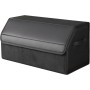 Boîte de rangement de coffre aspect cuir – pliable, imperméable, taille M