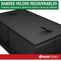 Organisateur de coffre XXL 50 L avec couvercle – 11 poches, antidérapant