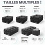Organisateur de coffre FORTEM : 5 capacités de 45 à 105 L