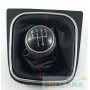 VW GOLF V PLUS 05-08 POMMEAU LEVIER DE VITESSE 5 VITESSES SOUFFLET ROUGE