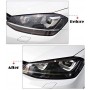 Lot de 2 cils en fibre de carbone pour phares de VW GOLF MK 7