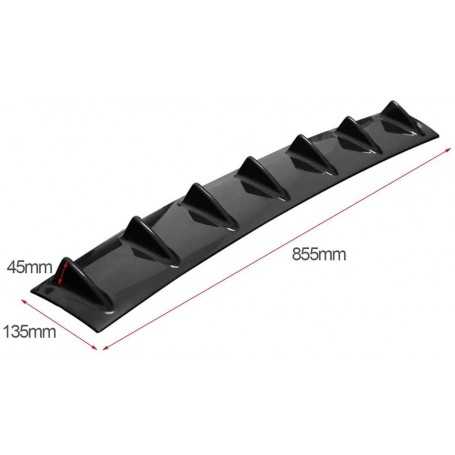 Rear Bumper Shark Style Shark Style Lip Diffuser