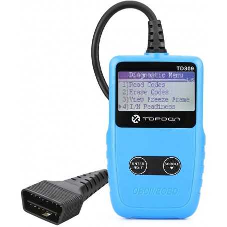 TOPDON OBD2 Car Diagnostic Tool with Universal - Read / Clear Functions