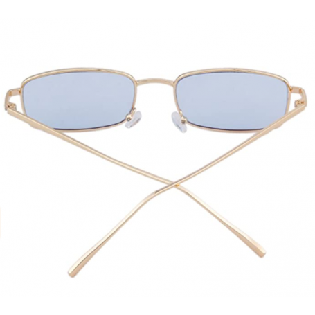 ADEWU Lunettes de Soleil Retro Carrées Lunettes pour Hommes Femmes