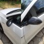 KIMISS 1 paire Boîtier de Rétroviseur de voiture en fibre Carbone，Couverture de Rétroviseur Remplacement pour MK7 / GTI/R 13-18
