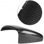 KIMISS 1 pair Carbon Fiber Car Rearview Mirror Housing ，Replacement Mirror Cover for MK7 / GTI / R 13-18
