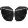 KIMISS 1 pair Carbon Fiber Car Rearview Mirror Housing ，Replacement Mirror Cover for MK7 / GTI / R 13-18
