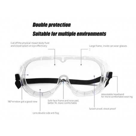 Lunettes de protection oculaire