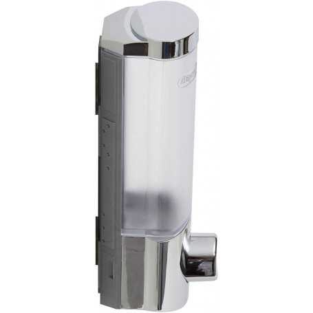 COMPACTOR Distributeur de Savon Mural - Plastique Finition Acier Chromé - RAN6014 310ml