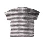 AMIRI TIE DYE GRAY AND WHITE T-SHIRT