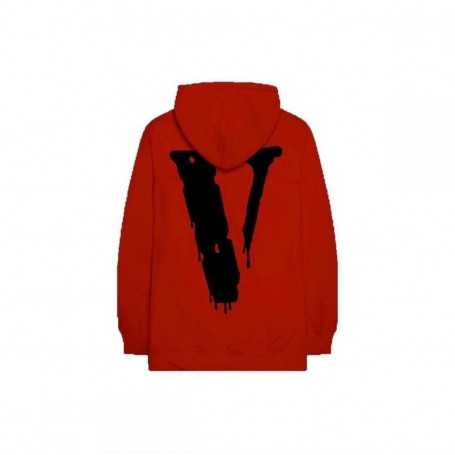 Sweat à capuche NAV x VLONE Drip Rouge M