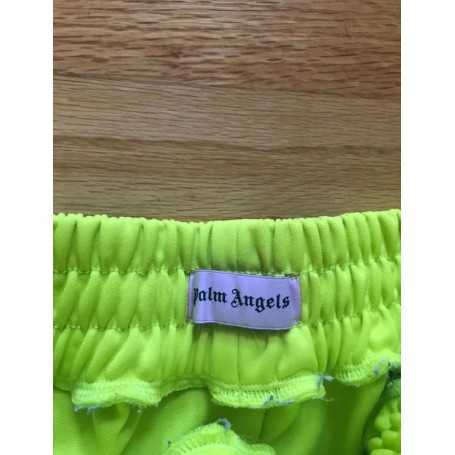 Palm Angels Neon and Blue Classic Stripe Track Pants Small