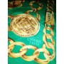 Chanel Vintage FOULARD/ECHARPE VERT