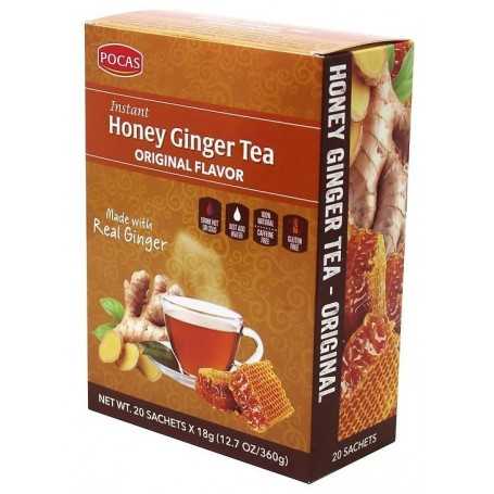 Pocas Honey Ginger Tea with 20 Bags