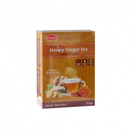Pocas Honey Ginger Tea with 20 Bags