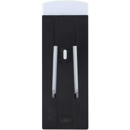 Distributeur de Savon à Mains Delaman Distributeur de Shampoing Liquide Pour Savon Liquide en Plastique 350ml, Mural