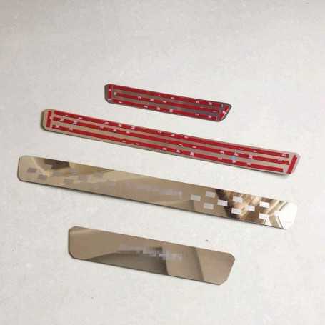 Stainless steel door sill bars for Citroen C3 Aircross