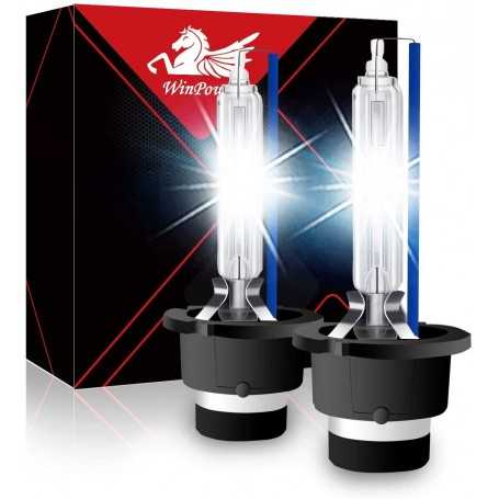 WinPower D2S 35W Xenon Headlight Bulbs HID Lamp Kit 12V - 8000K Bulb Blue Xtreme Vision