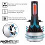 NIGHTEYE 2X 72W 9000LM H7 LED Phare Auto Car Lampe Feux Conversion Ampoule Light 6500K