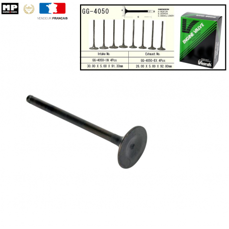 Soupape d'Echappement Vesrah Quad Kawasaki KVF750 Brute Force