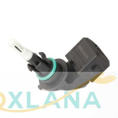 Intake air temperature sensor - 2 pines - black - for BMW 1, 3, 5, 6, 7, x1, x5, x6