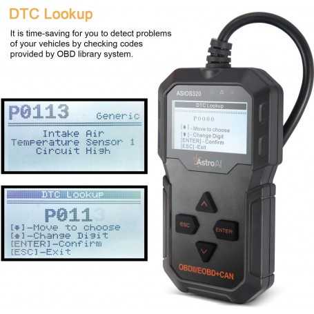 AstroAI OBD2 ASI OS320 Diagnostic Voiture