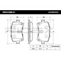 Rear brake pads RIDEX 402B0010 – VW Golf 5/6, Passat B6/B7, Tiguan