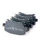 RIDEX 402B0010 Plaquettes de frein Essieu arrière, préparé pour l'indicateur d'usure, contact de signal d'usure exclu