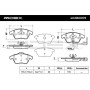 Front brake pads RIDEX 402B0009 – VW Golf 5/6/7, Passat B6/B7, Touran