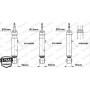 Amortisseur arrière MONROE 376195SP – VW Golf 7, 8, Audi A3 8V/8Y