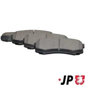 JP GROUP 4863701710 Plaquettes de frein Essieu arrière, contact de signal d'usure exclu