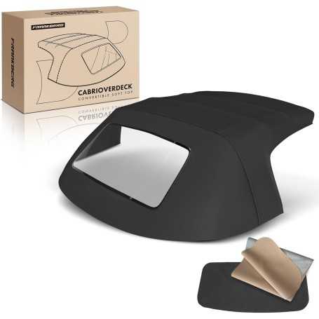 🇫🇷 Capote de Cabriolet Softtop Noire – Pour Mazda MX-5 I (NA) & II (NB) 1.6L / 1.8L (1989–2005)