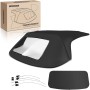 🇫🇷 Capote de Cabriolet Softtop Noire – Pour BMW Z3 Roadster E36 (1.8L à 3.2L, 1995–2003)