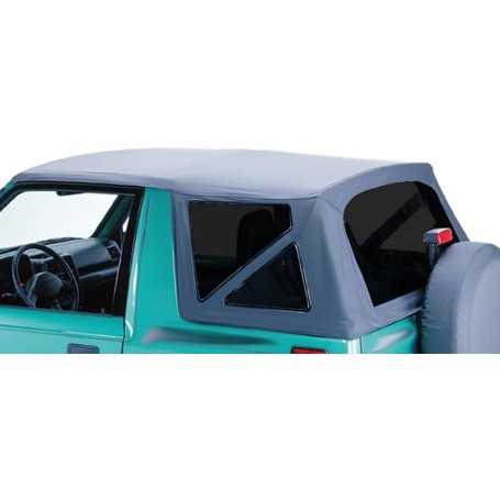 Capote de rechange noire avec vitres teintées – Compatible Suzuki Vitara 1988–2004