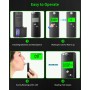 Pohicoo Éthylotest Électronique Homologué NF Éthylomètre Portable pour la Maison et les Fêtes (Noir)