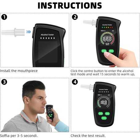 BEE&FLOWER Digital Breathalyzer RD900