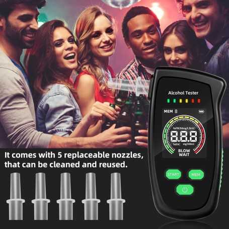 BEE&FLOWER Digital Breathalyzer RD900