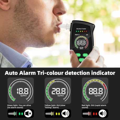 BEE&FLOWER Digital Breathalyzer RD900