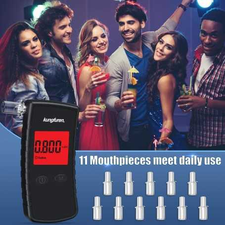KUNGFUREN K99 Digital Breathalyzer – LCD Blue Display – Professional Precision