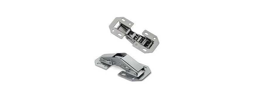Hinges for cupboards
