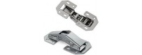 Hinges for cupboards
