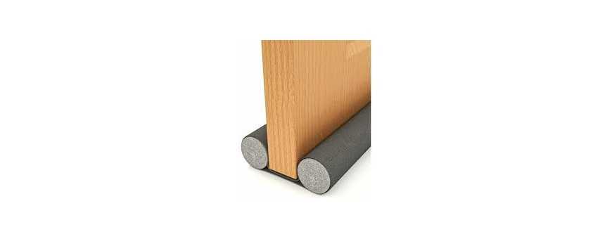 Door draft excluders and insulation