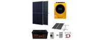 Off-grid solar and wind power converters