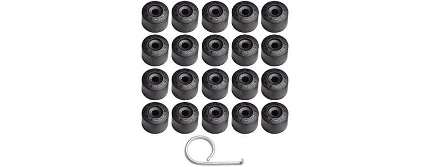 Nut covers and lock covers
