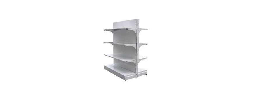 Equipment for stores and shelving