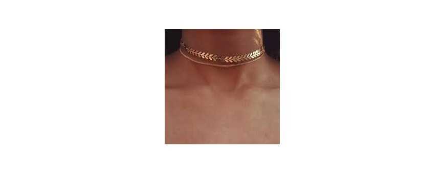 Fancy choker necklaces