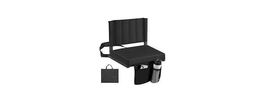 Stadium seats and cushions