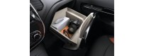 Automotive glove box storage