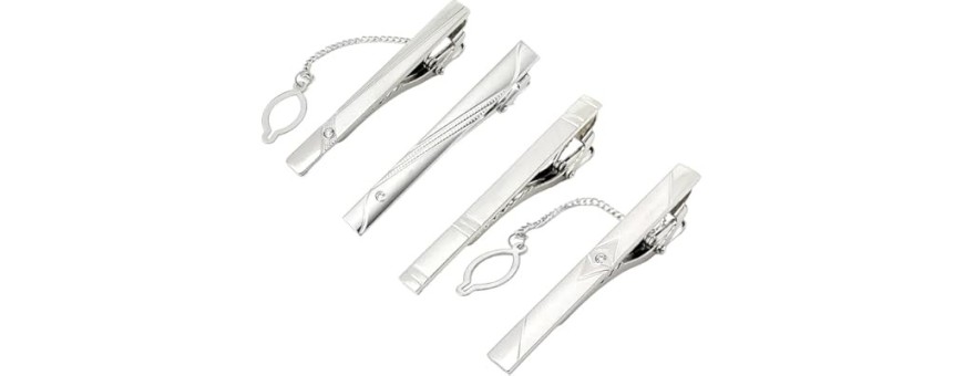 Tie clips for boys